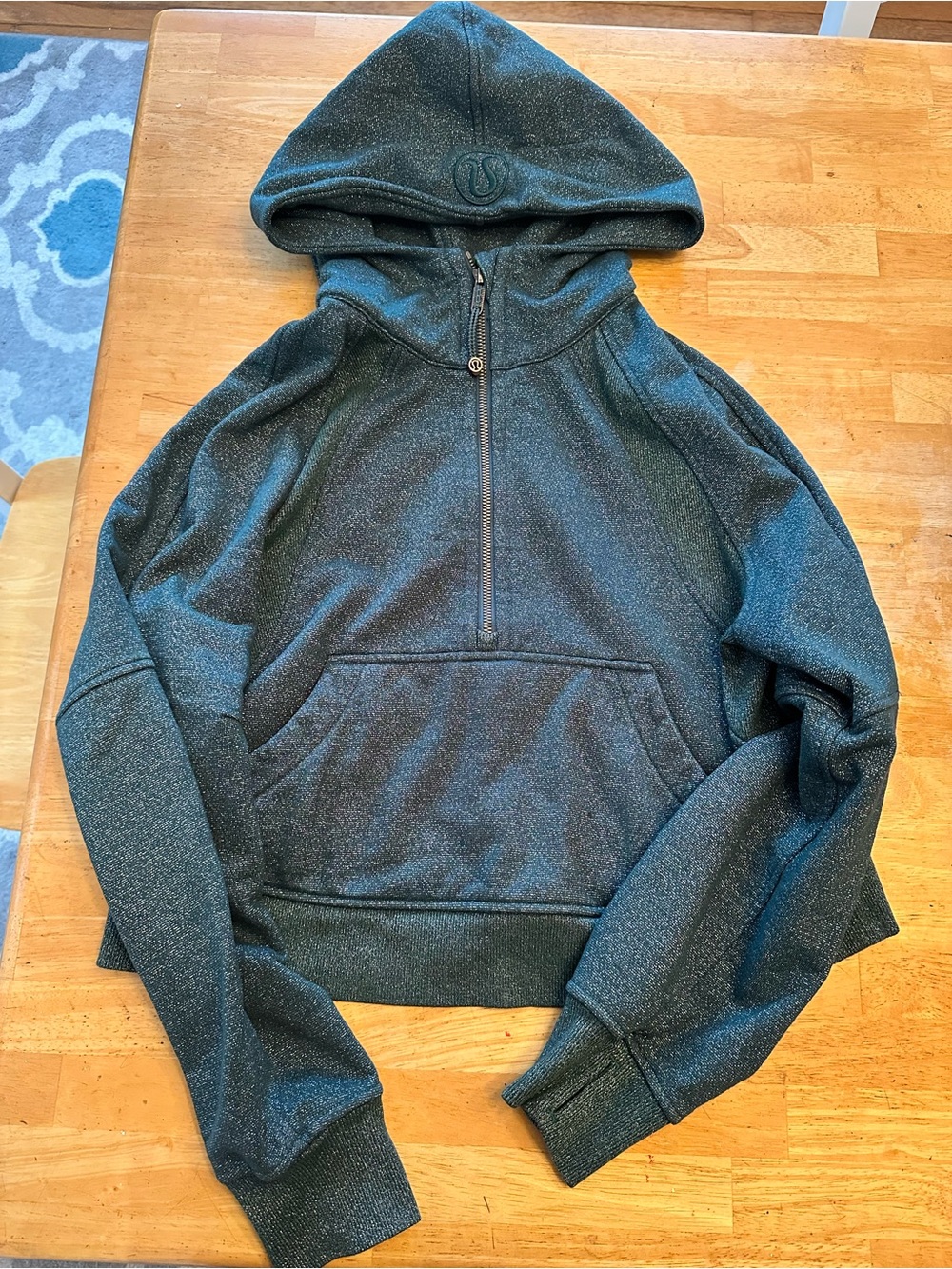 Lululemon half-zip scuba hoodie XS/S